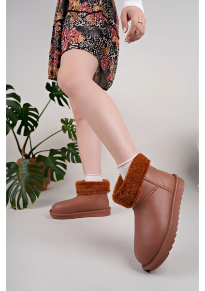 Kadın Su Geçirmez Içi Kürklü Yumuşak Rahat Yağmur Kar Botu fırsatları