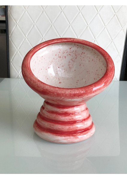 Kedi Mama Kabı, Yüksek,renkli, El Yapımı, fiyatları