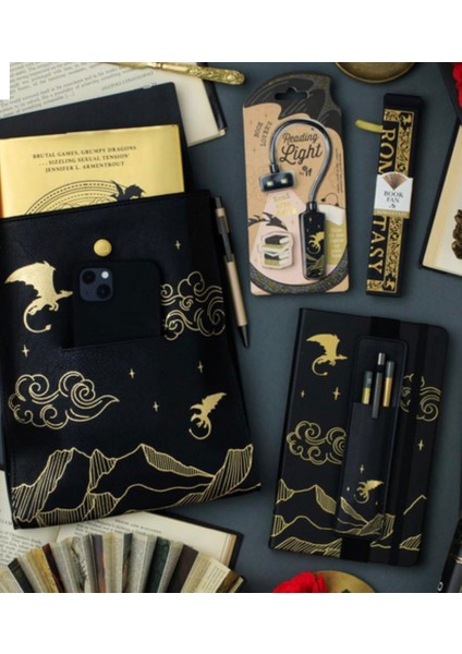 Bookaroo Books & Stuff Pouch Kitap&defter Kılıfı Fantasy Dragon fiyatları