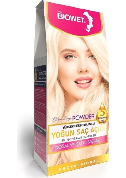 Bıowet Saç Renk Açıcı Set 60ML 40VOL+30GR Toz