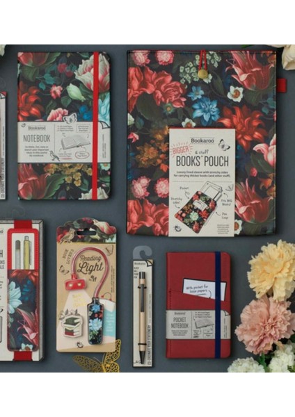 Bookaroo Books & Stuff Pouch Kitap&defter Kılıfı Dark fiyatları