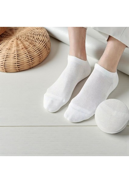 Steelstyle, 3'lü Havadar Patik Çorap – Beyaz
