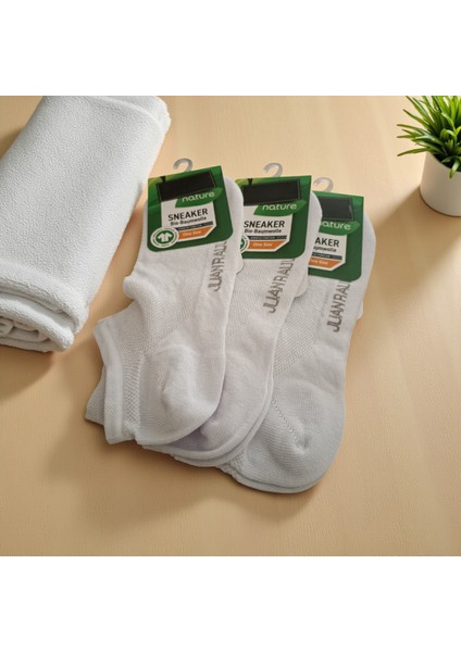 Steelstyle, 3'lü Havadar Patik Çorap – Beyaz fiyatları