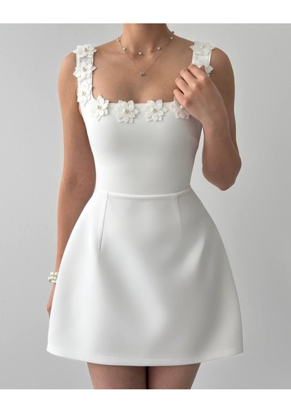 Alyosa Çiçek Detaylı Elbise fiyatları