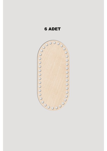 Ahşap Kare Sepet Tepsi Tabanı 21X21 cm 6 Adet Akça 3mm