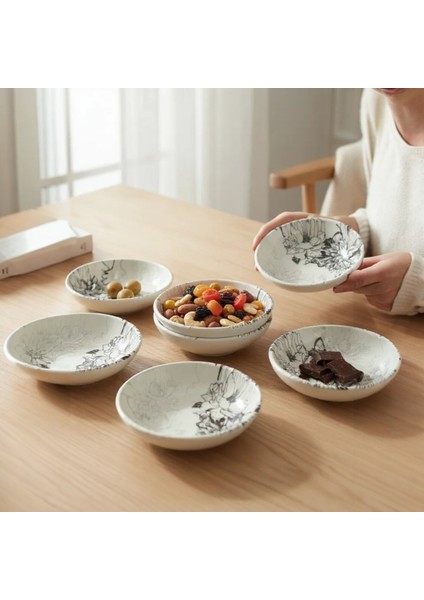 Lotus 13CM Kahvaltılık / Çerezlik 6 Adet