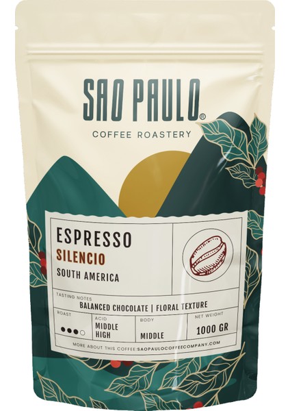 Silencio Santo Espresso 1000 Gram