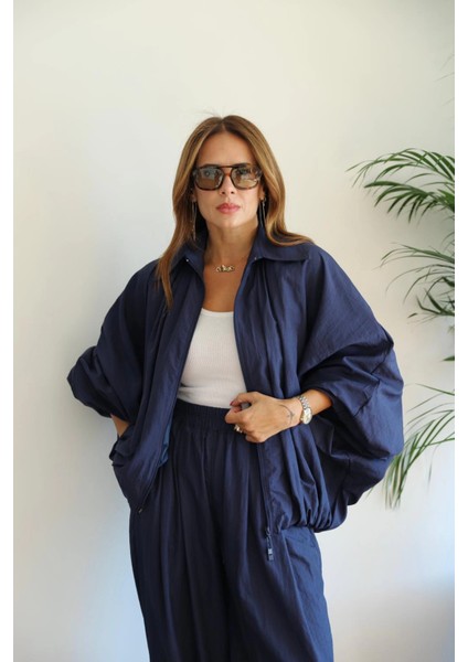 Lacivert Yarasa Kol Ceket Pantolon Takım fiyatları