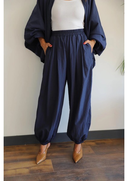 Lacivert Yarasa Kol Ceket Pantolon Takım fırsatları