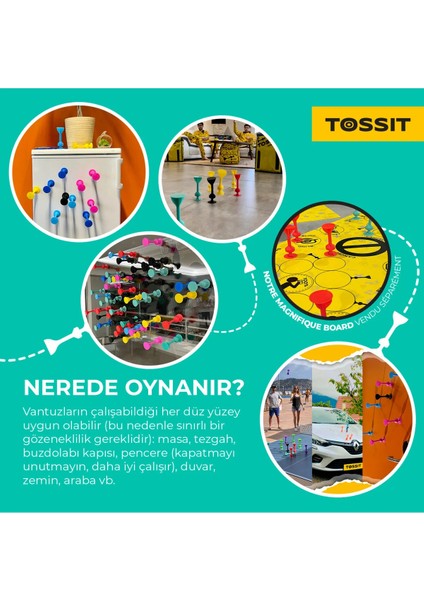 Game Silikon Vantuzlu Dart Aileler ve Arkadaşlar Için - Starter Pack 2 Renk, 1 Siyah Jack. modelleri