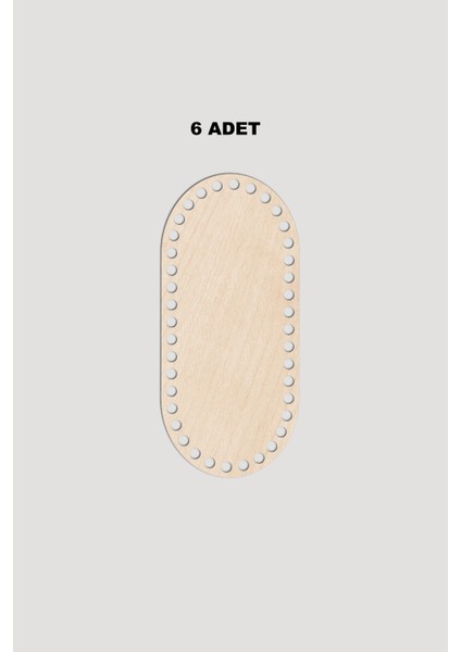 Ahşap Kare Sepet Tepsi Tabanı 15X15 cm 6 Adet Akça 3mm