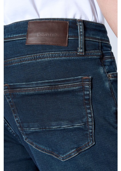 Martin 821-03 B Fade Bwown Likralı Rahat Kesim Erkek Kot Pantolon fırsatları