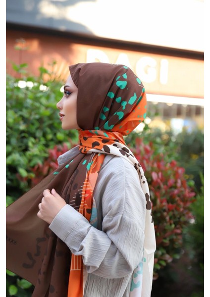 Degrede Desenli Şal Kahverengi fiyatları