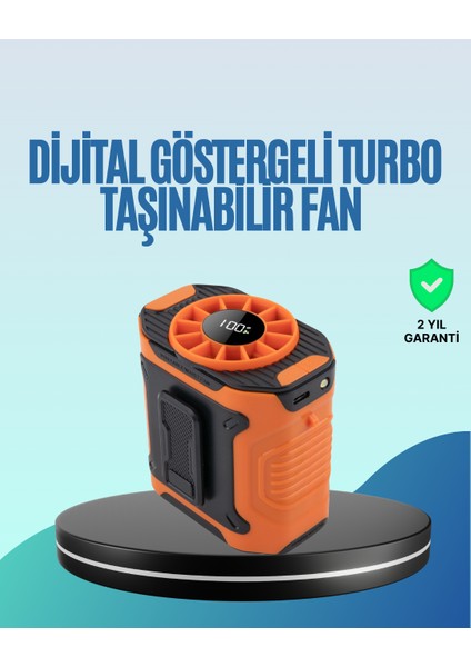 Taşınabilir Çok Fonksiyonlu Soğutma Fanı