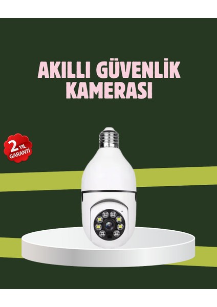 Yüksek Çözünürlüklü Kablosuz Akıllı Güvenlik Kamerası
