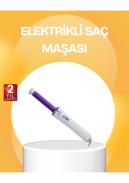 Gw Taşınabilir Saç Maşası – Tourmaline Seramik, Negatif Iyon Teknolojisi
