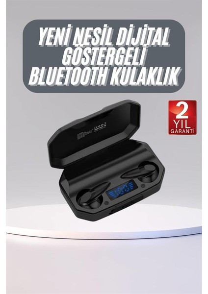 Rgb Işıklı Çift Mikrofonlu Siyah Profesyonel Oyuncu Kulaklığı Kablosuz Kulakiçi fiyatları