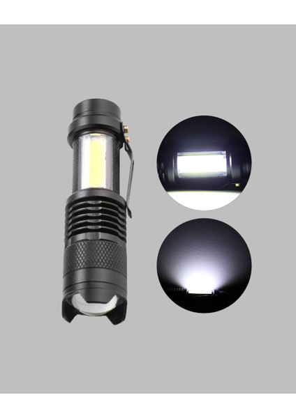 Suya Dayanıklı 4 Modlu Mini LED El Feneri indirimleri