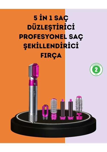 Çok Fonksiyonlu Saç Kurutma ve Şekillendirme Makinesi 5 Başlık