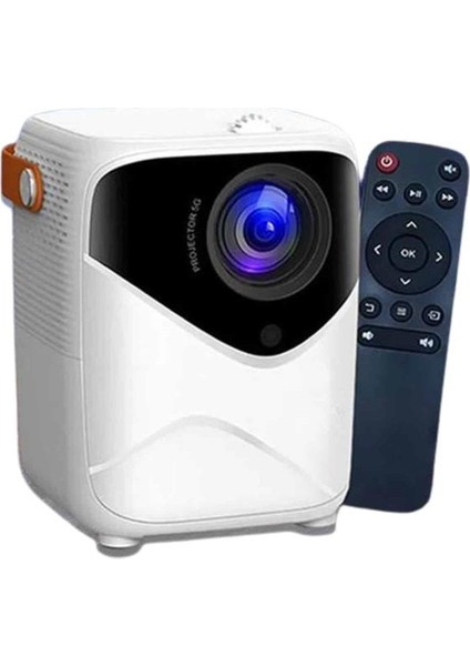 Projeksiyon Ev Sineması Bluetooth 4K Hd Kaliteli Görüntü Kumandalı modelleri