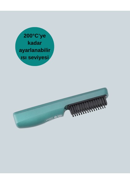 Kablosuz Saç Düzleştirici Tarak – 2600 Mah Şarjlı Model fırsatları