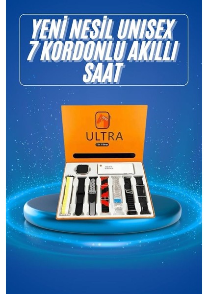 Akıllı Saat Çağrı Cevaplayabilen Unısex 7 Kordonlu Müzik Dinleme fiyatları
