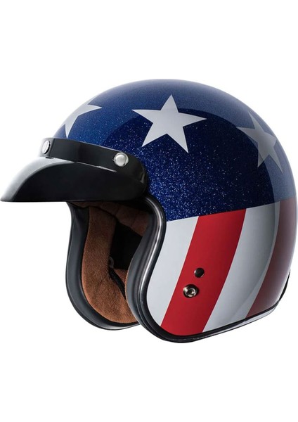 T-50 Del Mar Captain Vegas Açık Motosiklet Kaskı Beyaz fiyatları