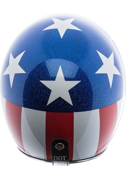 T-50 Del Mar Captain Vegas Açık Motosiklet Kaskı Beyaz fırsatları