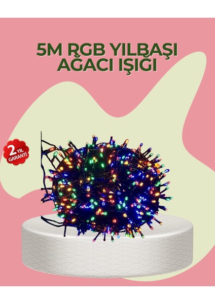 8 Modlu LED Işık Zinciri Iç Mekan Dekoratif Aydınlatma