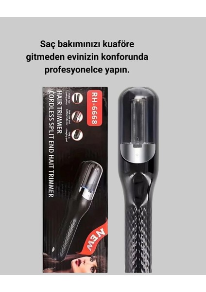RH-6668 Taşınabilir Şarjlı Saç Kesme Makinesi Elektrikli Kişisel Bakım Aleti fırsatları