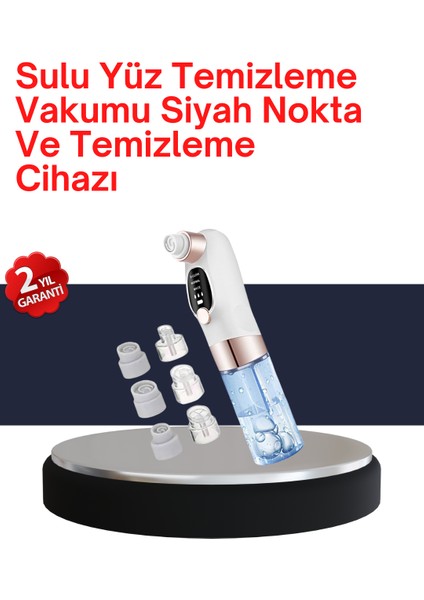 Evde Kolay Kullanım Için Şarjlı Siyah Nokta Temizleme Aleti