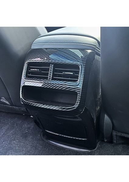 Byd Seal Awd Karbon Fiber Görünüm Arka Hava Menfezi Kaplama (Abs)