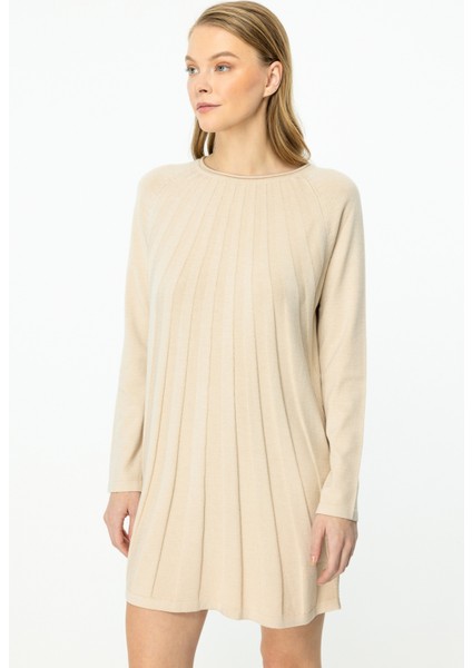 45365 Onteks Çizgi Kabartmalı Elbise fiyatları