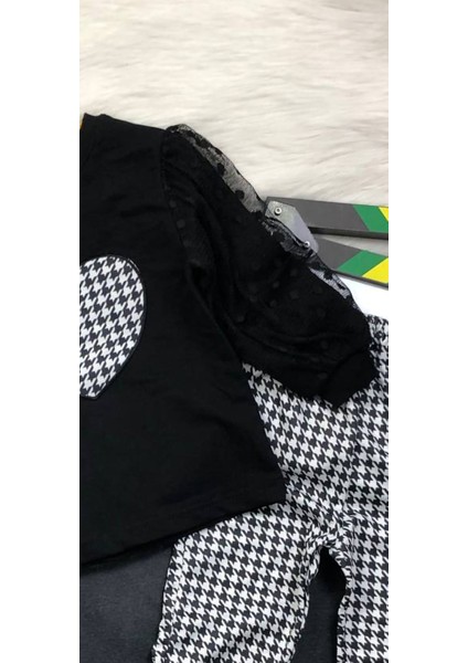 Kız Çocuk Kalp Aplike Ikili Takım - %100 Pamuklu fiyatları