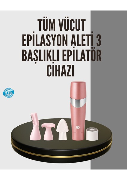 Hassas Epilasyon ve Cilt Bakım Cihazı