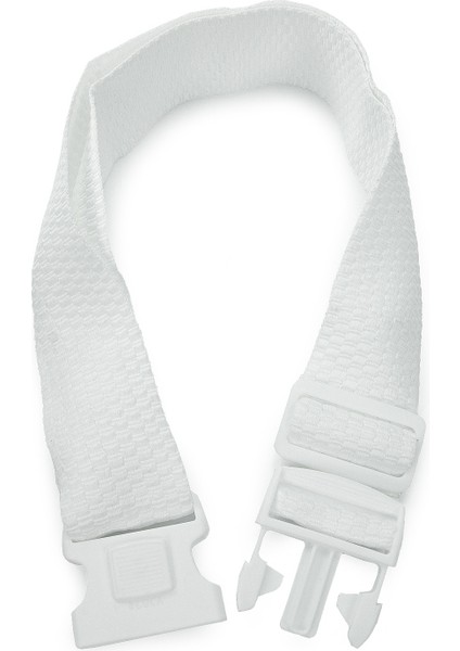 Ihram Kemeri Ayarlanabilir Palaska - Dikişsiz Plastik Başlıklı - Beyaz
