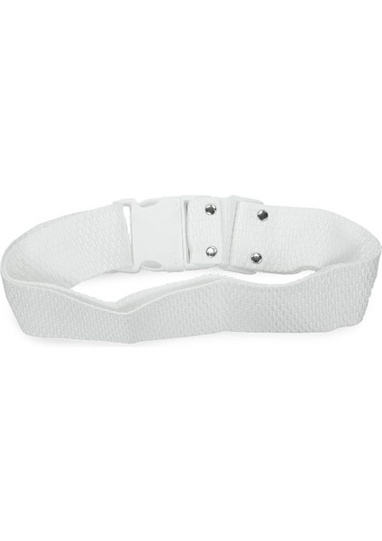 Ihram Kemeri Ayarlanabilir Palaska - Dikişsiz Plastik Başlıklı - Beyaz fırsatları