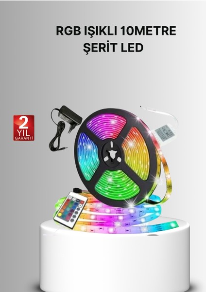 Uzaktan Kumandalı Rgb Smart Şerit LED Işık Esnek ve Taşınabilir Dekorasyon