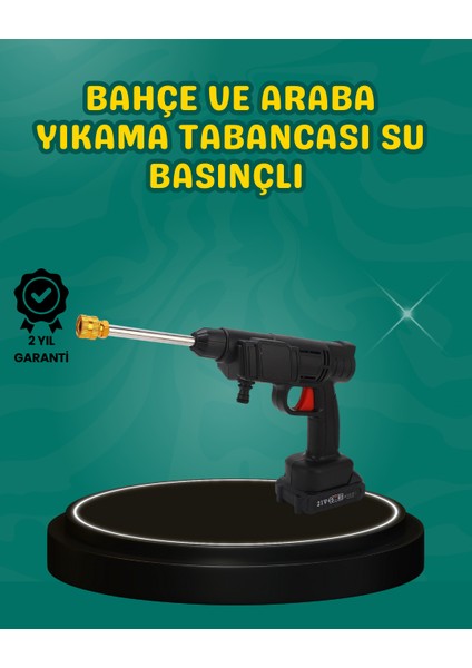 48V Şarjlı Basınçlı Yıkama Cihazı Köpük Hazneli 2025 Orijinal Model