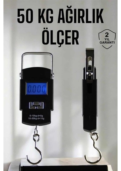 Ağırlık Ölçer 50 kg El Terazisi El Kantarı Pilli LED Ekran fiyatları
