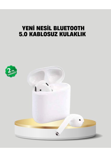 2. Nesil Bluetooth 5.0 Kablosuz Kulaklık Su Geçirmez Hd Ses