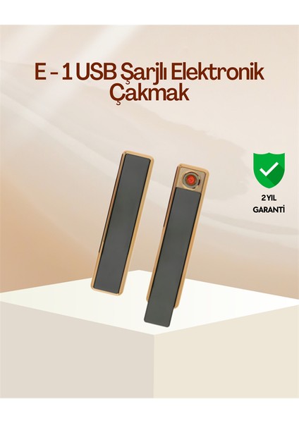 Kamp ve Dış Mekanlara Uygun Elektronik Çakmak – Güçlü Batarya, Çevre Dostu