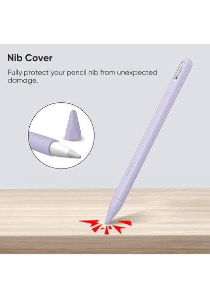Apple Pencil Pro & Apple Pencil 2. Nesil Için Uyumlu Koruyucu Esnek Silikon Kılıf (Kalem Değildir!) modelleri