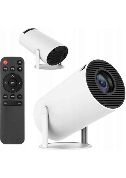 Sinema Projektörü Android HDMI USB Wifi Ses Çıkışlı Ayaklı Projeksiyon Taşınabilir fırsatları
