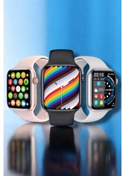 Akıllı Saat Ios ve Android ile Uyumlu Şık ve Çok Fonksiyonlu
