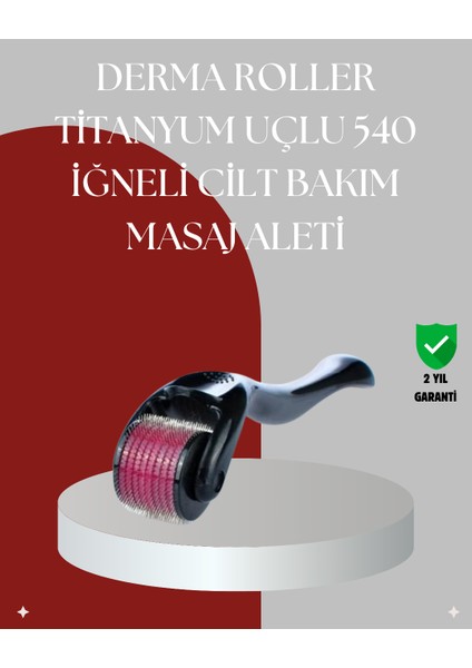 Dermaroller 1 mm Yara ve Yanık Izleri Için Etkili Çözüm