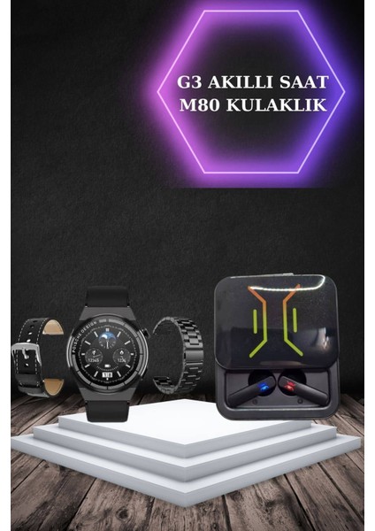 Dijital Göstergeli Bluetooth Kulaklık ve Bildirim Görebilen Akıllı Saat Alarm ve Titreşim indirimleri