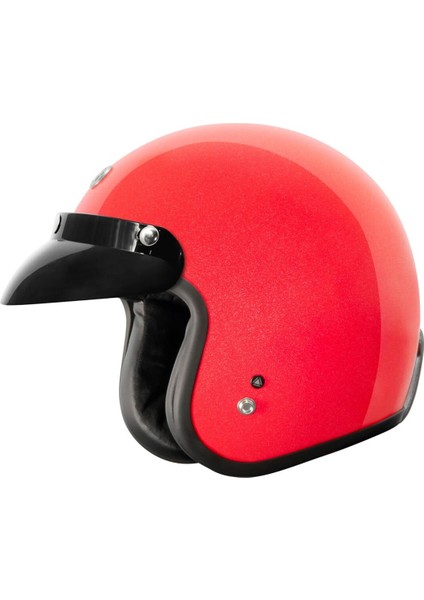 T-50 Del Mar Açık Motosiklet Kaskı Kırmızı fiyatları