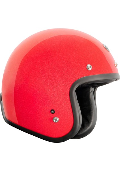 T-50 Del Mar Açık Motosiklet Kaskı Kırmızı modelleri