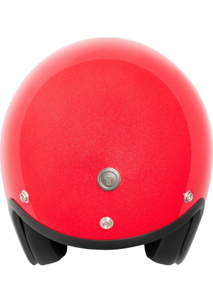 T-50 Del Mar Açık Motosiklet Kaskı Kırmızı indirimleri